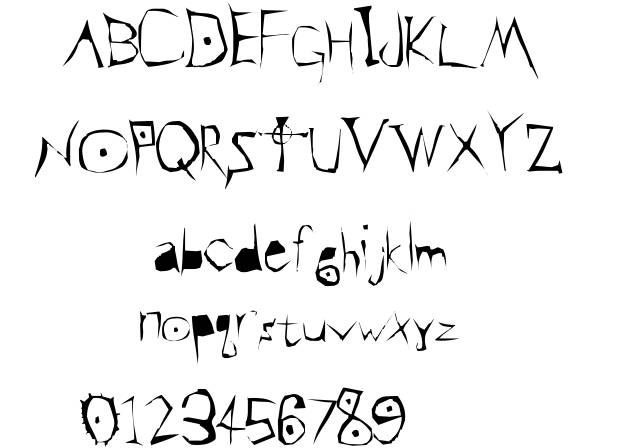 l death note font style